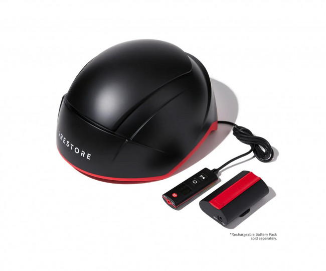 Пристрій призначений для стимуляції росту волосся за допомогою лазерної терапії iRESTORE Elite